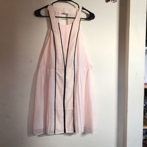 BCBGeneration cocktail dress in blush color